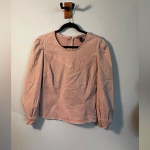 Universal Thread Blush Long Sleeve Blouse